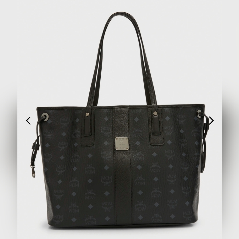 MCM medium tote and pouch and Dust Cover